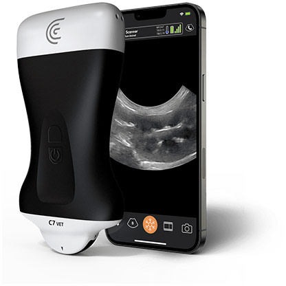 C7 VET veterinary ultrasound scanner for small animals